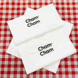 


																	 Khăn giấy ăn in logo CHAM CHAM 