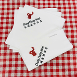 


																	 Khăn giấy ăn in logo CHANG CHENG HOTEL 