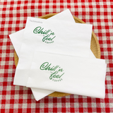 


																	 Khăn giấy ăn in logo CHILL'N FEEL 