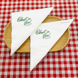 


																	 Khăn giấy ăn in logo CHILL'N FEEL 