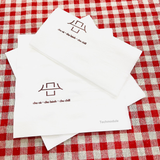 


																	 Khăn giấy ăn in logo CHU KAFE 