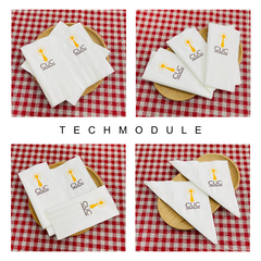  Khăn giấy ăn in logo CUC COFFEE 