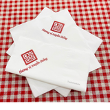 


																	 Khăn giấy ăn in logo ĐẠI LONG FOOD 