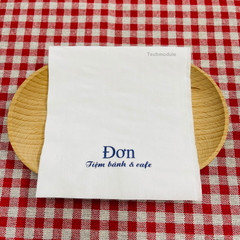  Khăn giấy ăn in logo ĐƠN 