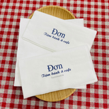 


																	 Khăn giấy ăn in logo ĐƠN 