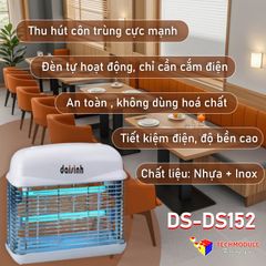  Đèn diệt côn trùng hãng ĐẠI SINH mã DS-DS152 