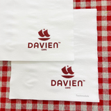 


																	 Khăn giấy ăn in logo DAVIEN 