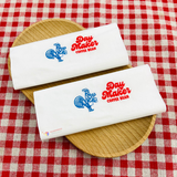 


																	 Khăn giấy ăn in logo DAY MAKER 