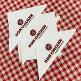 


																	 Khăn giấy ăn in logo Don Chicken 