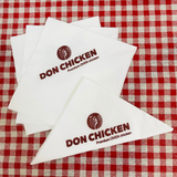 


																	 Khăn giấy ăn in logo Don Chicken 