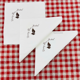 


																	 Khăn giấy ăn in logo DONG BAC HOTEL 