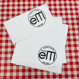 


																	 Khăn giấy ăn in logo EM CONCEPT 