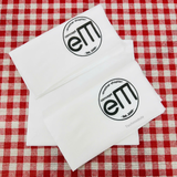 


																	 Khăn giấy ăn in logo EM CONCEPT 