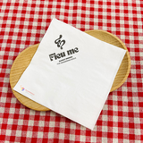 


																	 Khăn giấy ăn in logo FIEU ME 