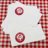 


																	 Khăn giấy ăn in logo FUJI SPA 
