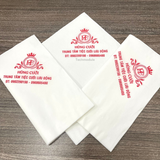 


																	 Khăn giấy ăn in logo TIỆC HÙNG CƯỜI 