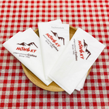 


																	 Khăn giấy ăn in logo nhà hàng CAFE Hồng Kỳ 