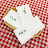 


																	 Khăn giấy ăn in logo HATA 