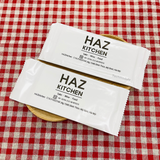 


																	 Khăn vải ướt in logo HAZ KITCHEN 