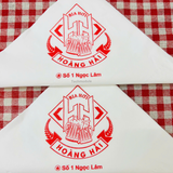 


																	 Khăn giấy ăn in logo BIA HOÀNG HẢI 