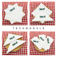  Khăn giấy ăn in logo HOÀNG LINH 