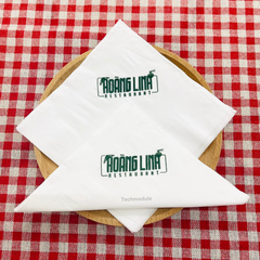  Khăn giấy ăn in logo HOÀNG LINH 
