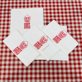 


																	 Khăn giấy ăn in logo HOT DOGS 