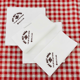 


																	 Khăn giấy ăn in logo HUY MẸT QUÁN 