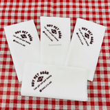 


																	 Khăn giấy ăn in logo HUY MẸT QUÁN 