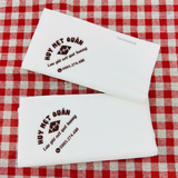 


																	 Khăn giấy ăn in logo HUY MẸT QUÁN 