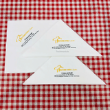 


																	 Khăn giấy ăn in logo HUYNH THAO CENTER 