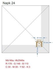  Khăn giấy ăn in logo JIVA 