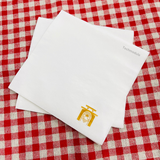 


																	 Khăn giấy ăn in logo JIVA 