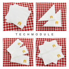  Khăn giấy ăn in logo JIVA 