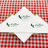 


																	 Khăn giấy ăn in logo KABON COFFEE 