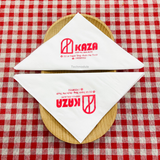 


																	 Khăn giấy ăn in logo KAZA 
