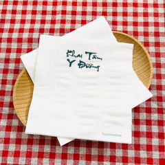  Khăn giấy ăn in logo KHAI TÂM Y ĐƯỜNG 