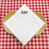 


																	 Khăn giấy ăn in logo KN 