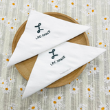 


																	 Khăn giấy ăn in logo LẠC SPACE 