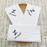 


																	 Khăn giấy ăn in logo LẠC SPACE 