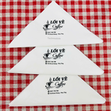 


																	 Khăn giấy ăn in logo LỐI VỀ COFFEE 