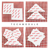 


																	 Khăn giấy ăn in logo LA CREME 