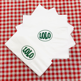 


																	 Khăn giấy ăn in logo LOLO 