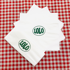  Khăn giấy ăn in logo LOLO 