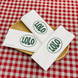 


																	 Khăn giấy ăn in logo LOLO 