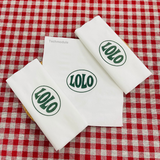 


																	 Khăn giấy ăn in logo LOLO 