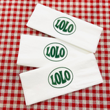 


																	 Khăn giấy ăn in logo LOLO 