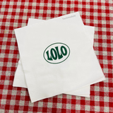 


																	 Khăn giấy ăn in logo LOLO 