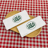 


																	 Khăn giấy ăn in logo LOLO 