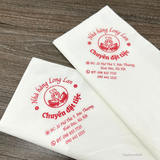


																	 Khăn giấy ăn in logo NHÀ HÀNG LONG LAN 